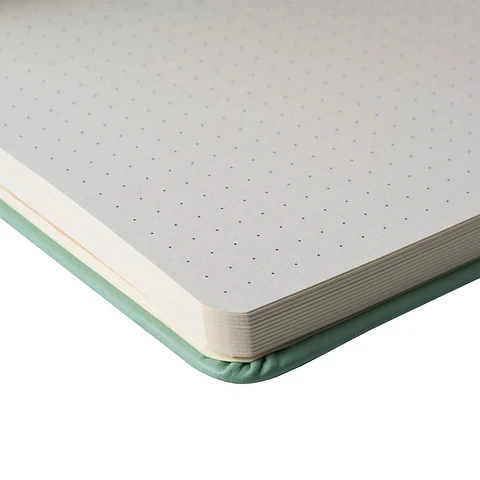 LIBRETA SKETCHBOOK SAKURA CON PUNTOS 13X21 CM ROSA CEREZO 