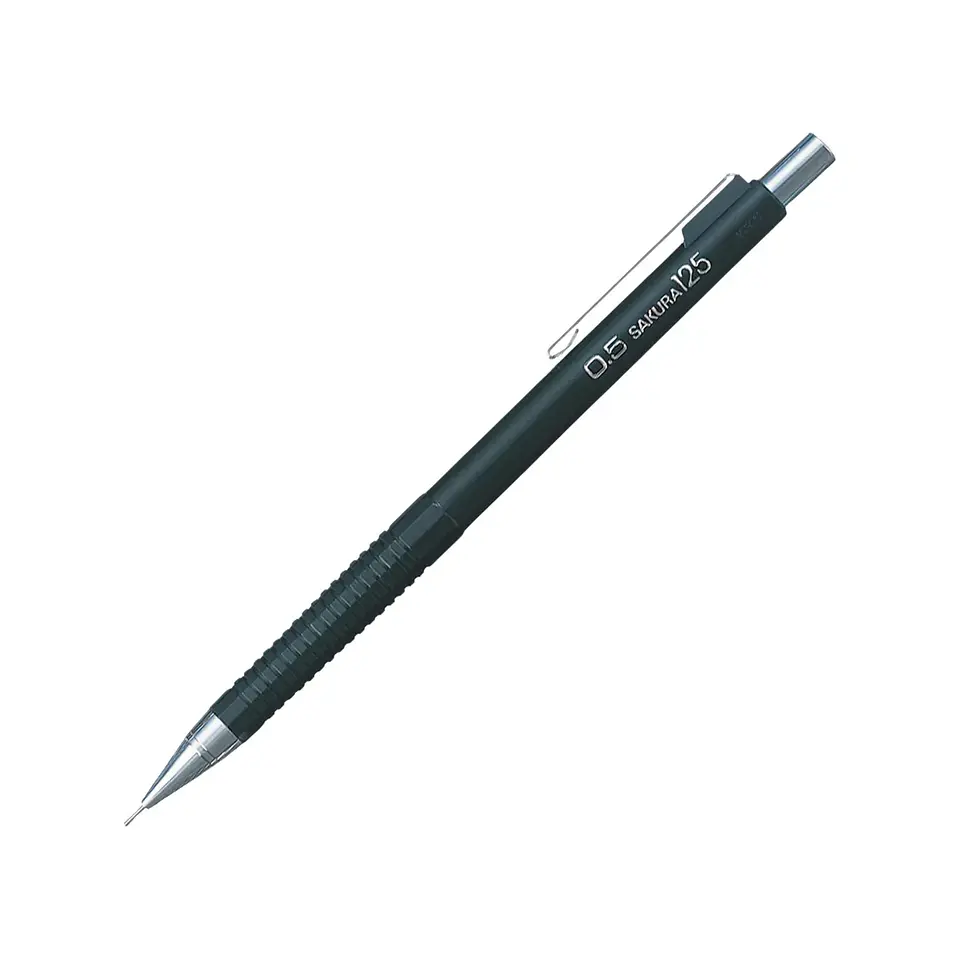 PORTAMINA PROFESIONAL CON AMORTIGUACIÓN SAKURA 0.5MM VERDE  1