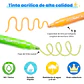 OHUHU 24 MARCADORES GLITTER METÁLICOS PURPURINA PUNTA 3,0MM  - Miniatura 5