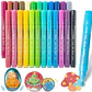 OHUHU 24 MARCADORES GLITTER METÁLICOS PURPURINA PUNTA 3,0MM  - Miniatura 1