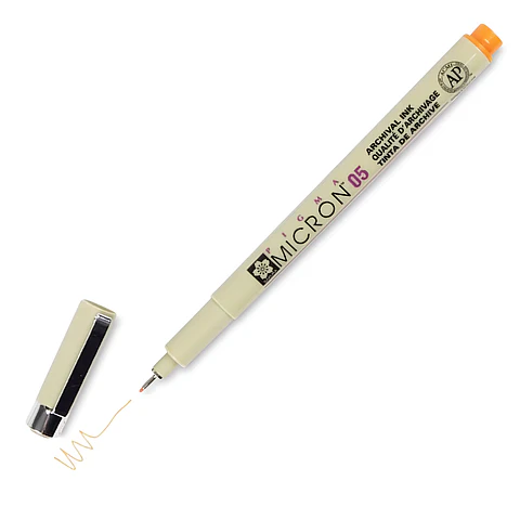 TIRALÍNEA PIGMA MICRON SAKURA 0.5MM NARANJA 