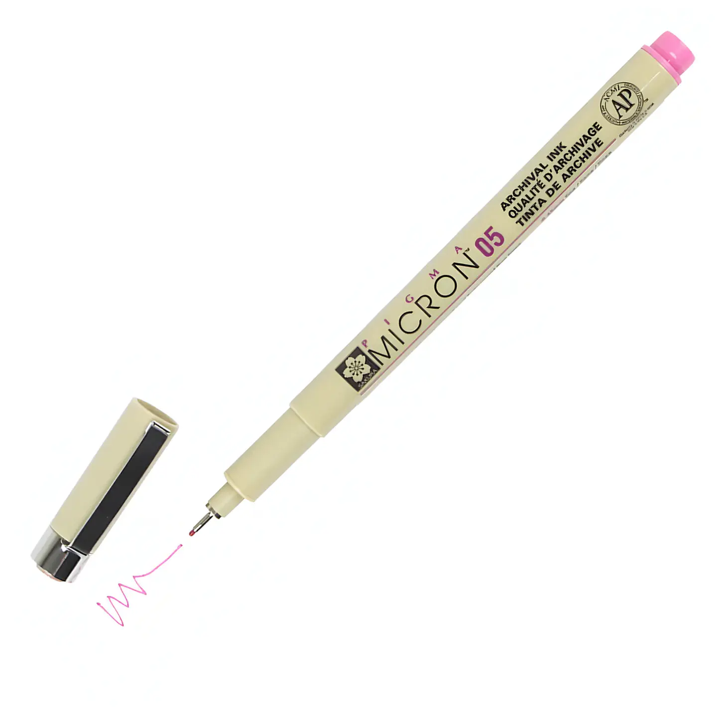 TIRALÍNEA PIGMA MICRON SAKURA 0.5MM ROSADO  1