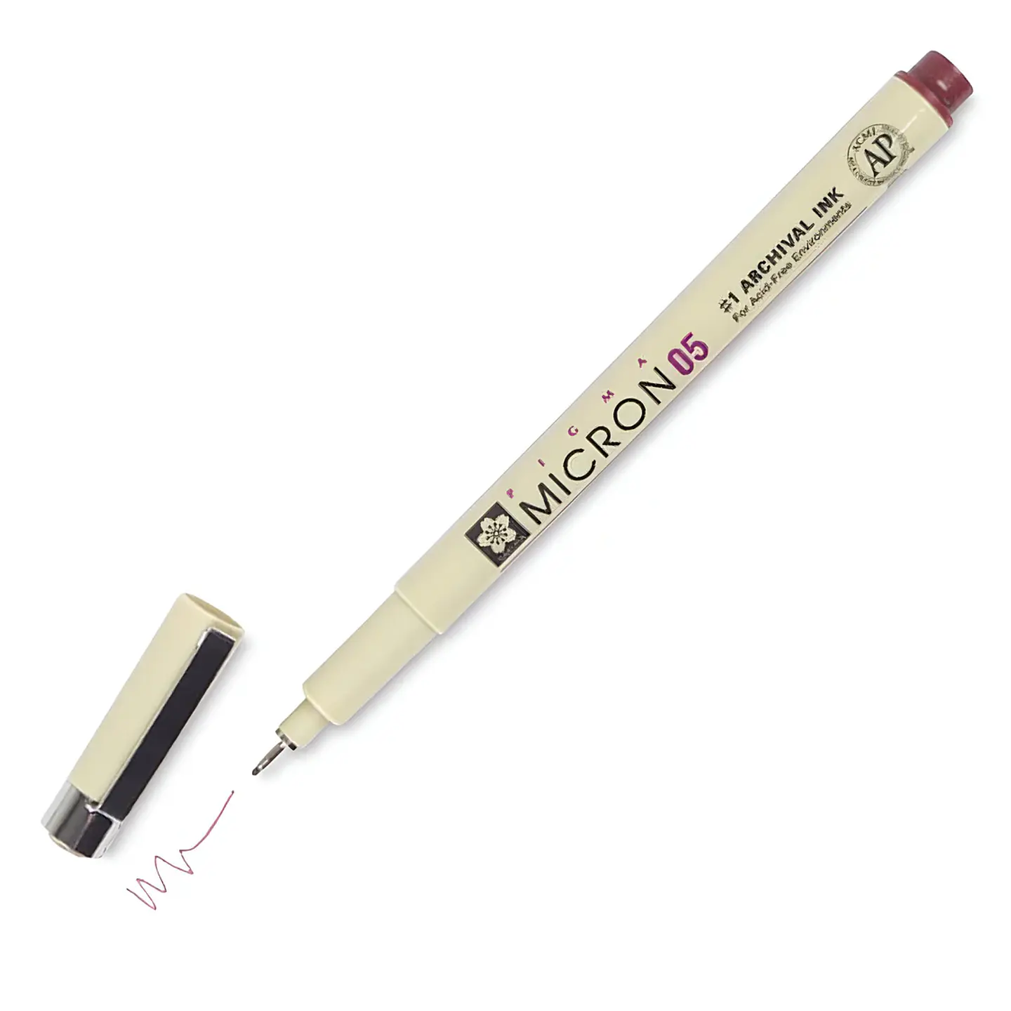 TIRALÍNEA PIGMA MICRON SAKURA 0.5MM BORGOÑA  1
