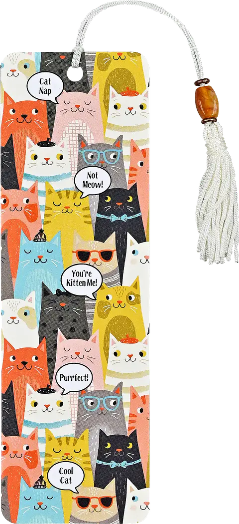 MARCAPÁGINAS DE GATOS 