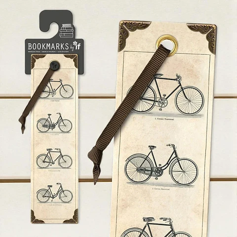 MARCAPÁGINAS BICICLETAS 