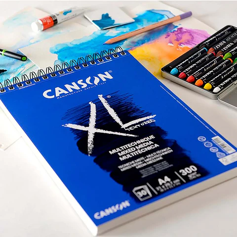 CANSON CROQUERA XL MIX MEDIA A4 21X29.7 CM 30H 300G 