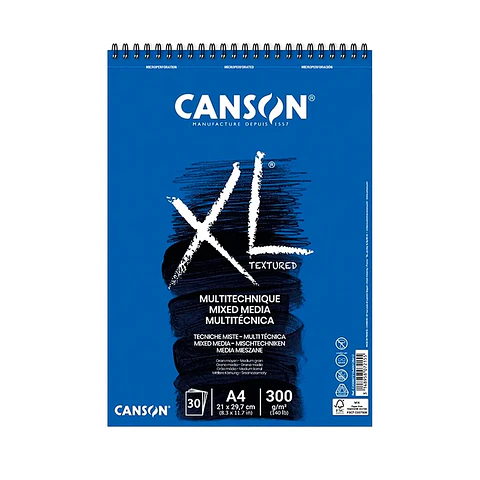 CANSON CROQUERA XL MIX MEDIA A4 21X29.7 CM 30H 300G 