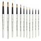 DALER ROWNEY PINCEL GRADUATE SINTÉTICO PLANO MANGO LARGO #6  - Miniatura 4