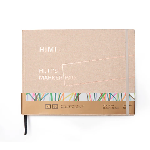 HIMI PAPER PAD MARKER (25.4 x 19.3 CM) 220 G 30 SHEETS 