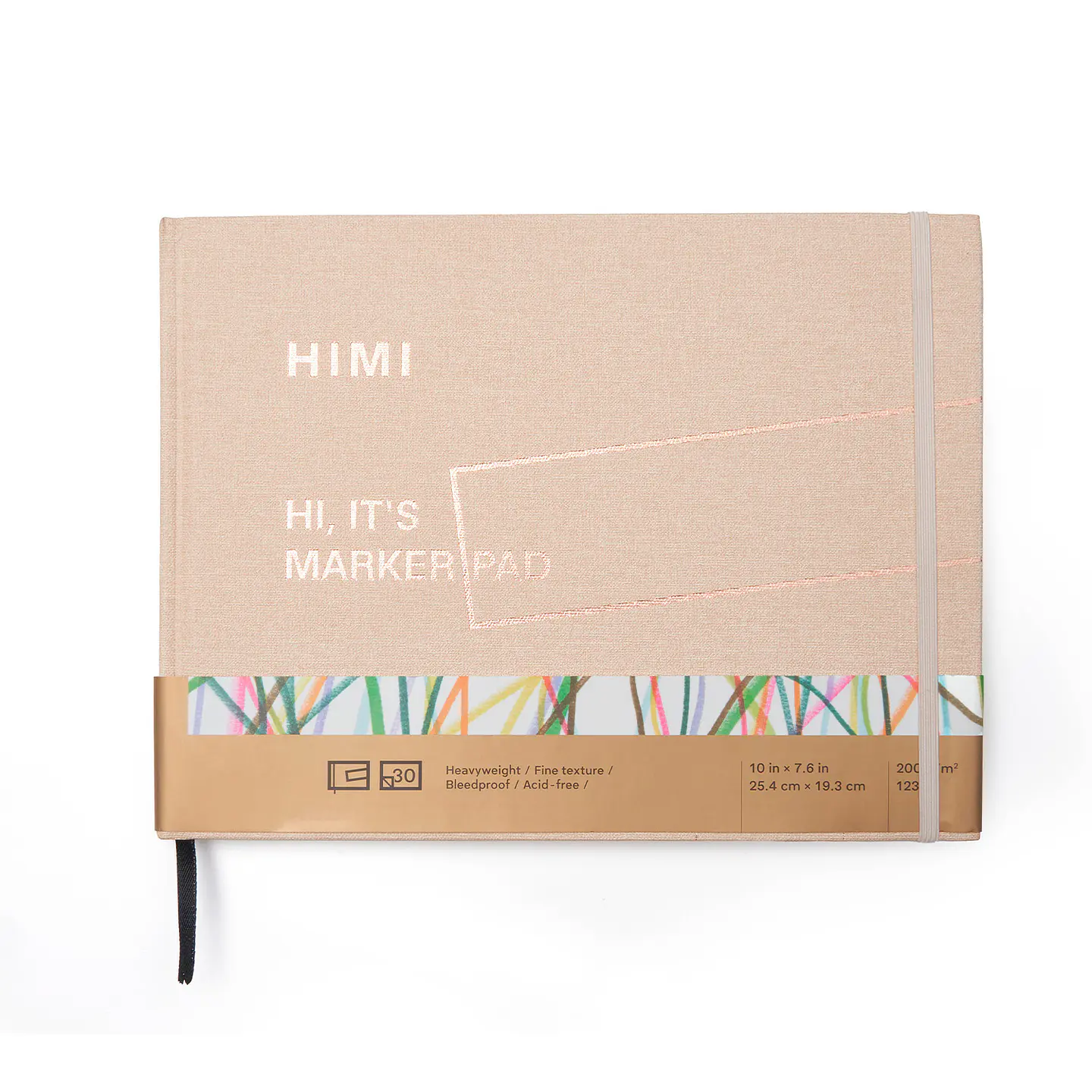 HIMI PAPER PAD MARKER (25.4 x 19.3 CM) 220 G 30 SHEETS  1
