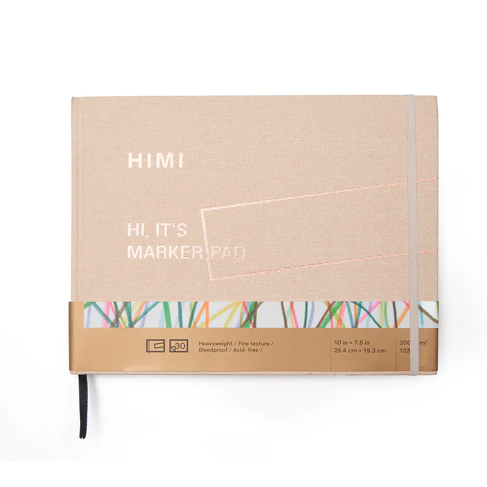 HIMI PAPER PAD MARKER (25.4 x 19.3 CM) 220 G 30 SHEETS  1