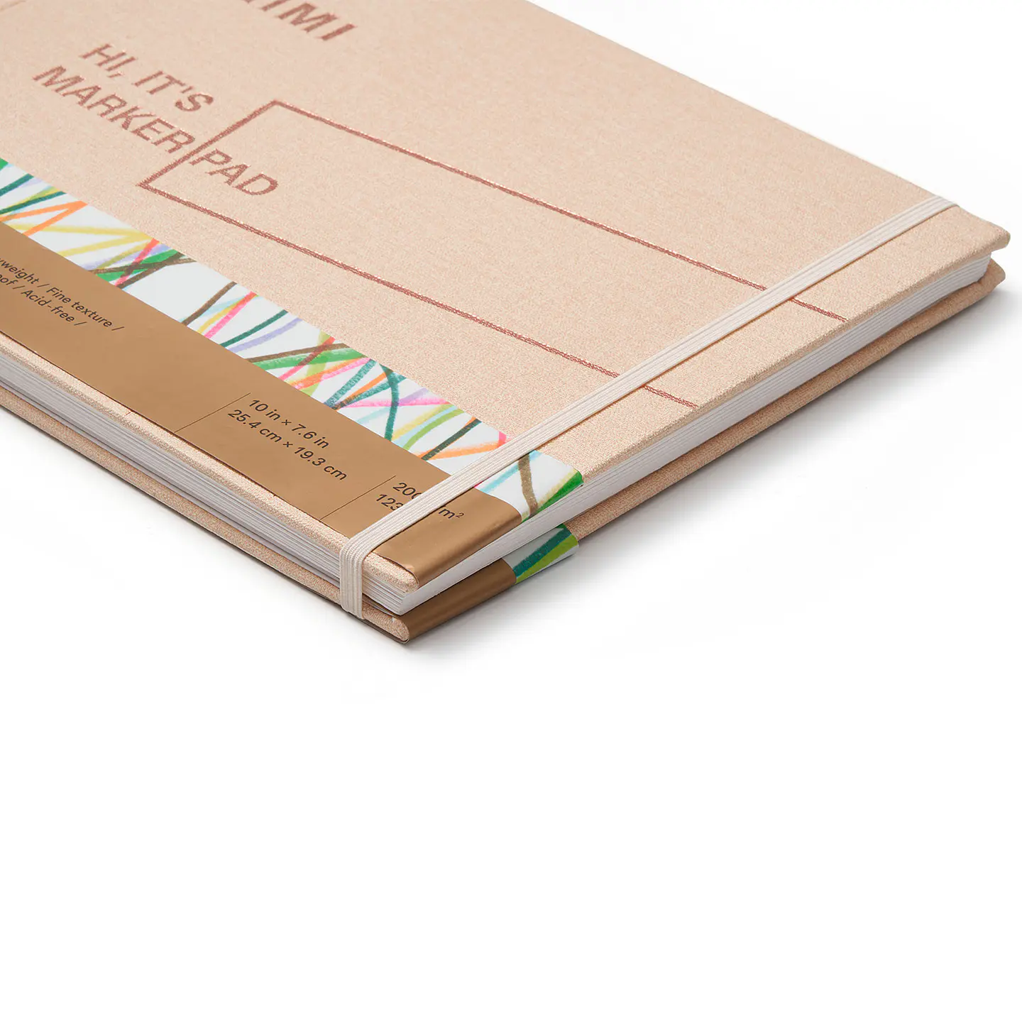 HIMI PAPER PAD MARKER (25.4 x 19.3 CM) 220 G 30 SHEETS  5