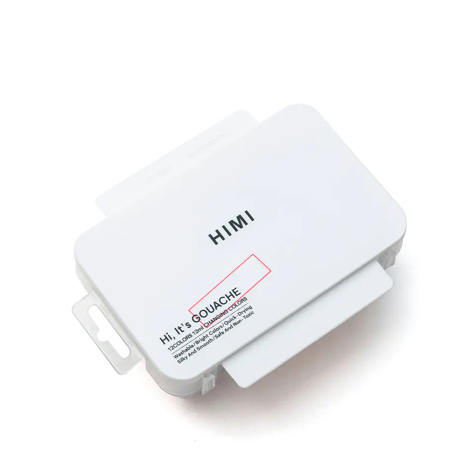 HIMI SET DE GOUACHE 12 COLORES 12ML 7