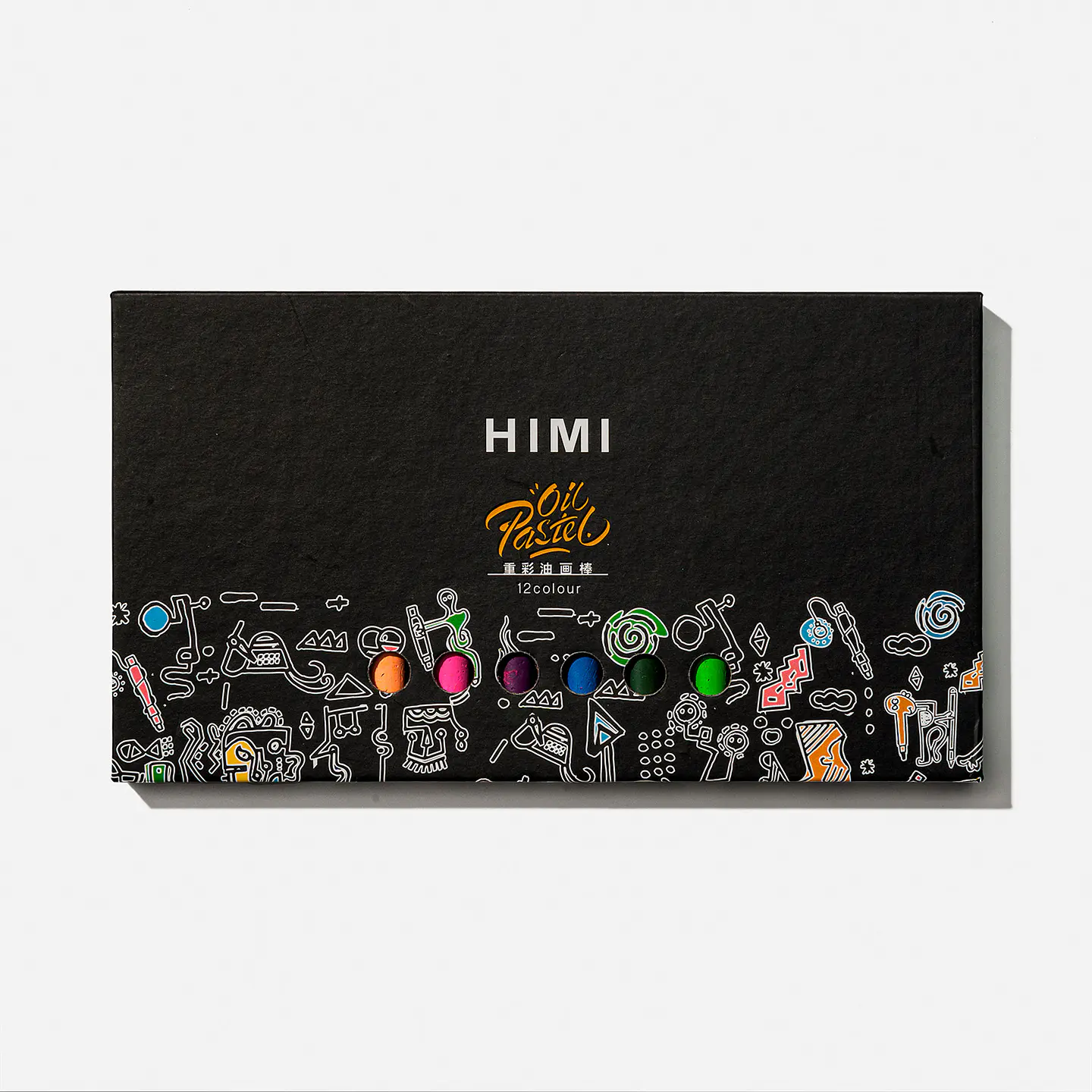 HIMI OIL PASTEL 12 COLORS  1
