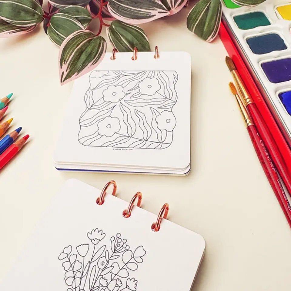 MY LITTLE JOY MINI POCKET LIBRO PARA COLOREAR  3