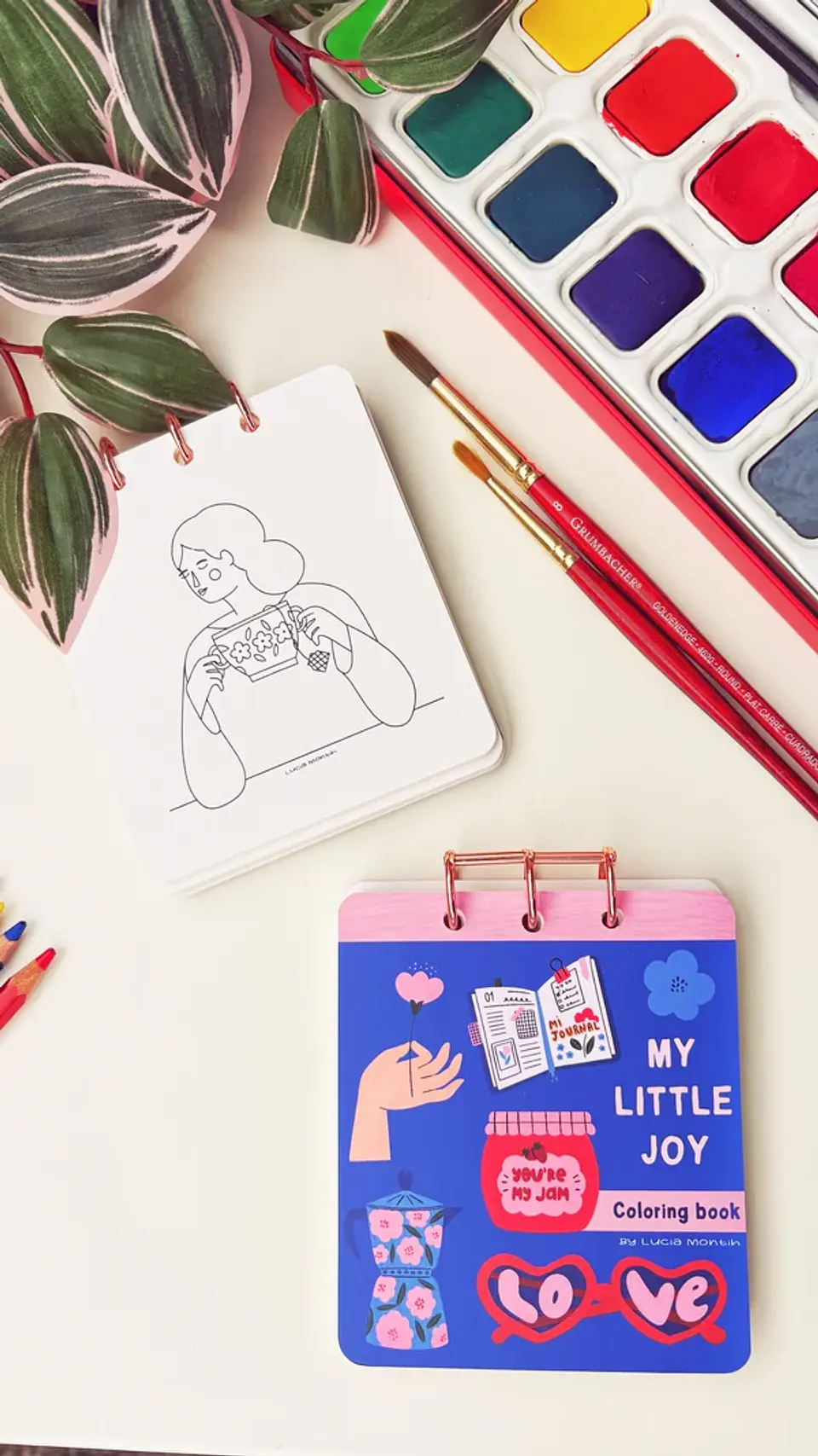 MY LITTLE JOY MINI POCKET LIBRO PARA COLOREAR  7