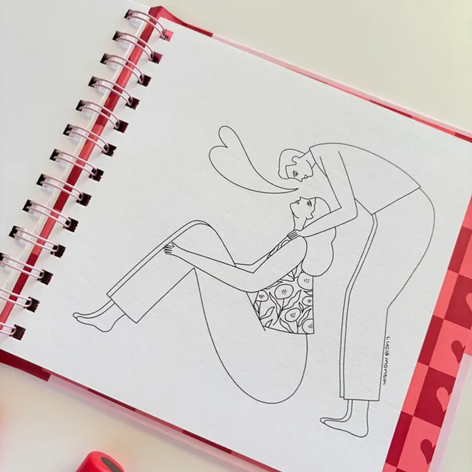 JUST LOVE LIBRO PARA COLOREAR  10