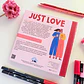 JUST LOVE LIBRO PARA COLOREAR  - Miniatura 17