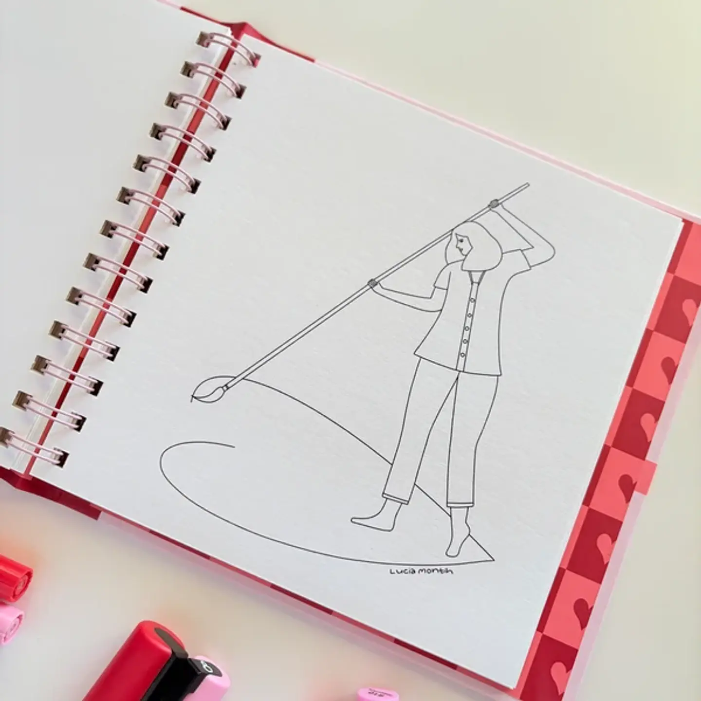 JUST LOVE LIBRO PARA COLOREAR  15