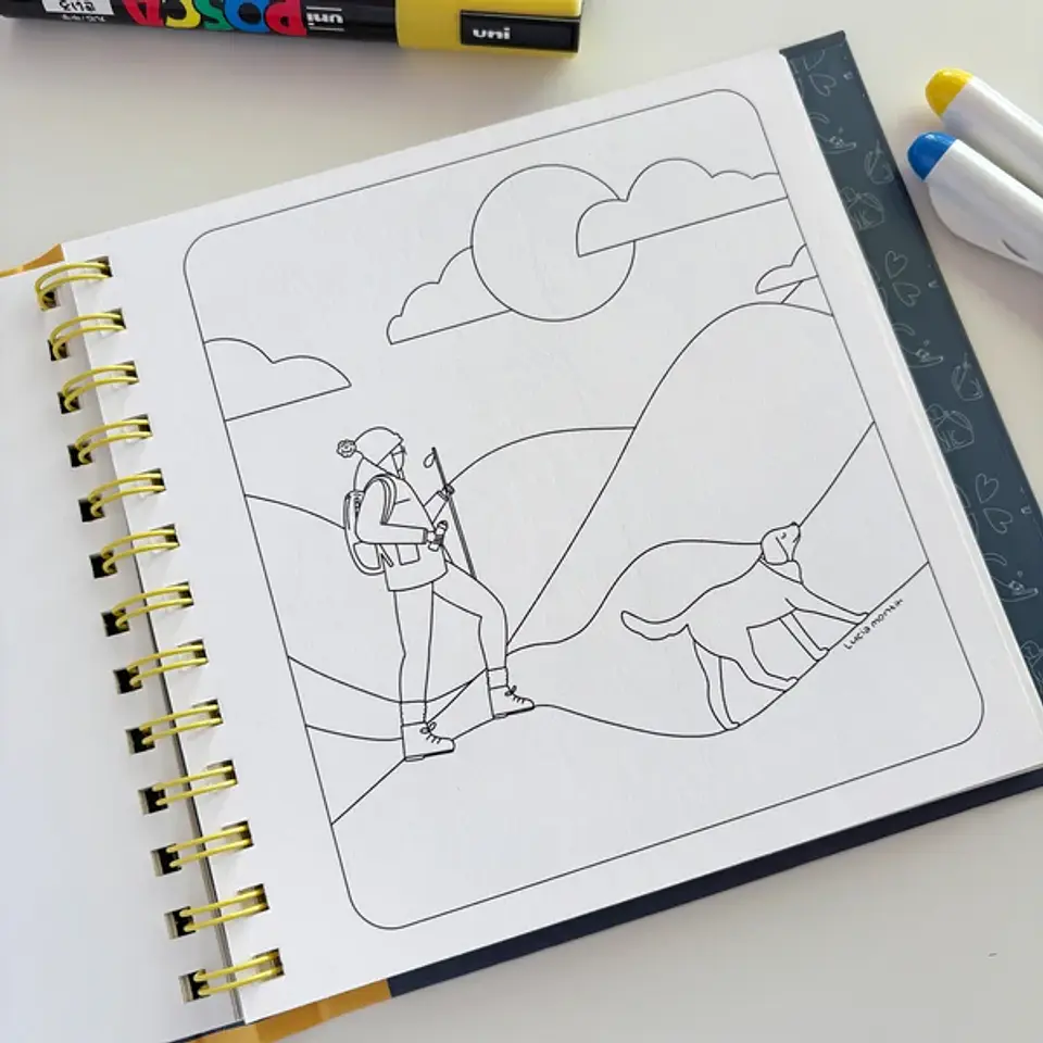 MINDFUL FRIENDS LIBRO PARA COLOREAR VERSIÓN POCKET  7
