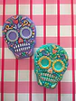 TALLER PINTA UNA CATRINA O CALACA EN YESO HALLOWEEN - Miniatura 2