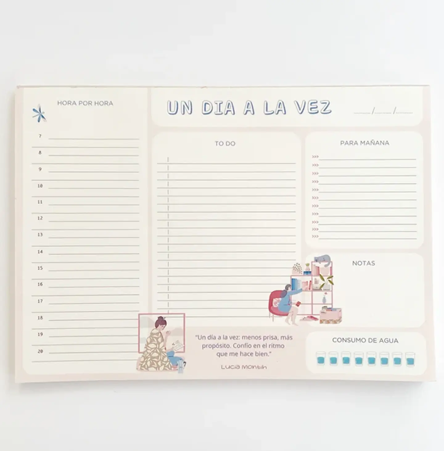 UN DIA A LA VEZ ORGANIZA TU DIA PAD  1
