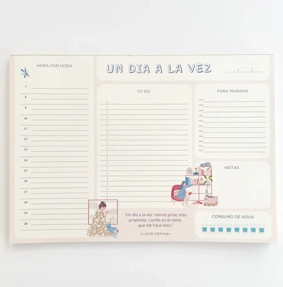 UN DIA A LA VEZ ORGANIZA TU DIA PAD  1