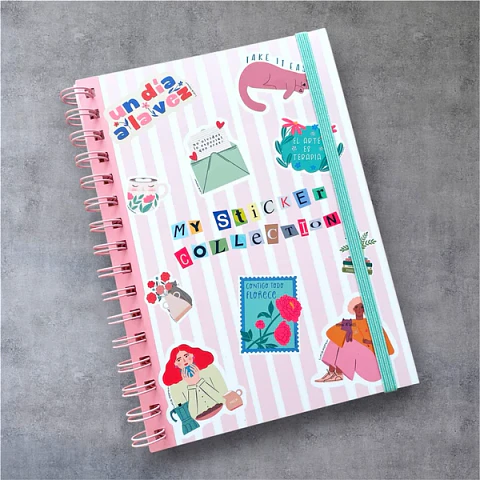ALBUM PARA COLECCIONAR STICKERS 