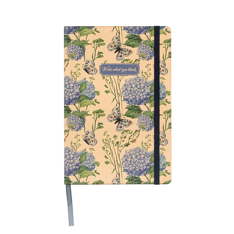 PACK CUADERNO A6 WETLOTE TAPA DURA FLORES PAPEL CON LINEAS