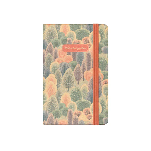 PACK CUADERNO A6 WETLOTE TAPA DURA SELVA PAPEL CON LINEA