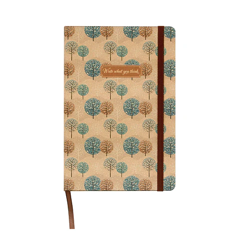PACK CUADERNO A6 WETLOTE TAPA DURA SELVA PAPEL CON LINEA