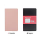 POCKET SET WETLOTE BLACK/PINK CUBIERTA SUAVE PAPEL LINEAS - Miniatura 1