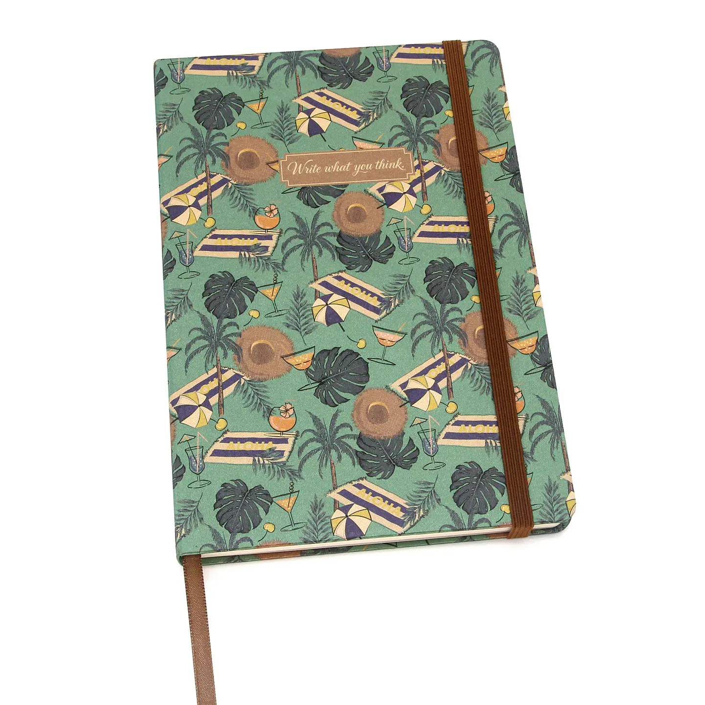 CUADERNO A5 WETLOTE DE TAPA DURA VERANO PAPEL LINEAS 2