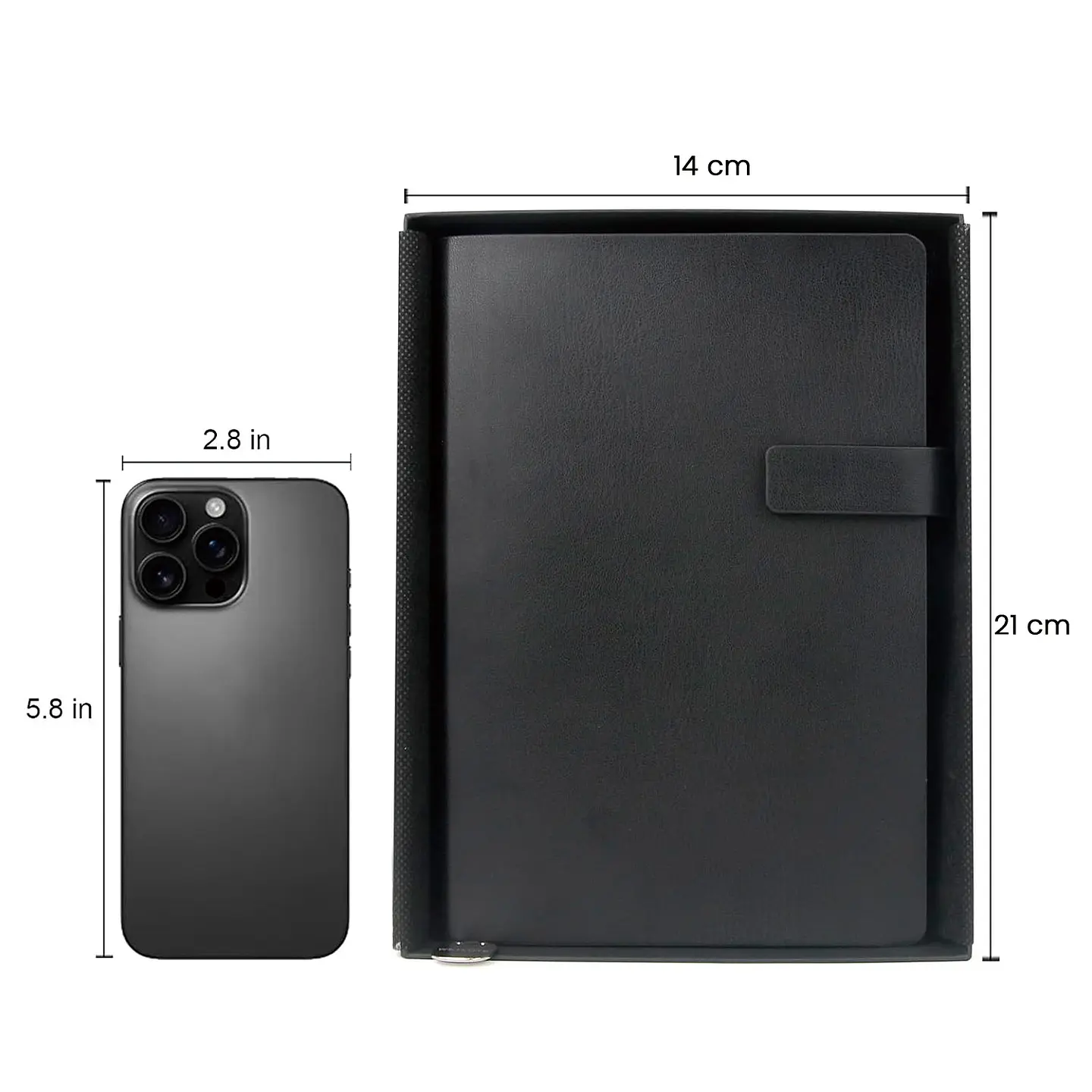 BOX WETLOTE LIBRETA A5 FLEXIBLE BLACK PAPEL LINEAS 5