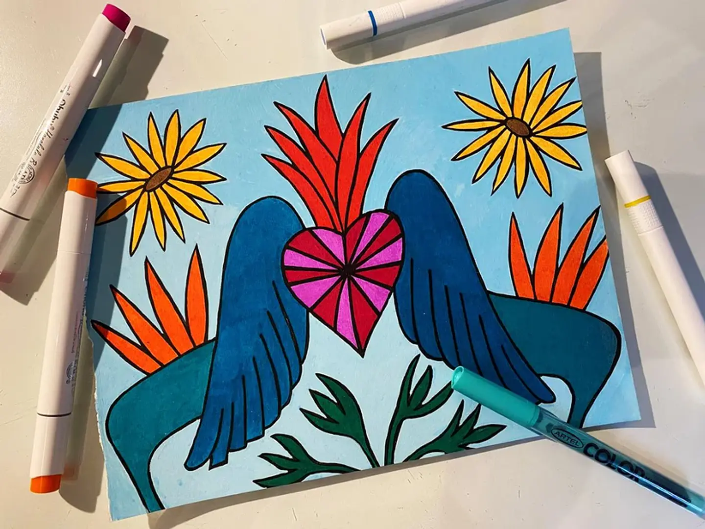 FLORES COLOREAR ES MI PASION  8