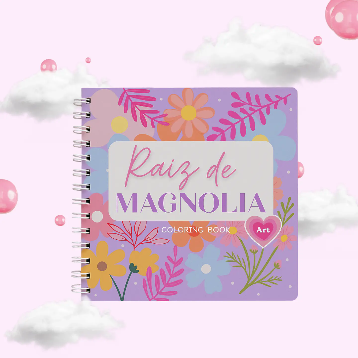 RAIZ DE MAGNOLIA COLORING BOOK  1