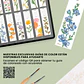 12 MARCAPÁGINAS PARA COLOREAR – EDICIÓN FLORES  - Miniatura 6