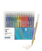 SET DE 18 BOLÍGRAFOS GLITTER GEL  - Miniatura 1