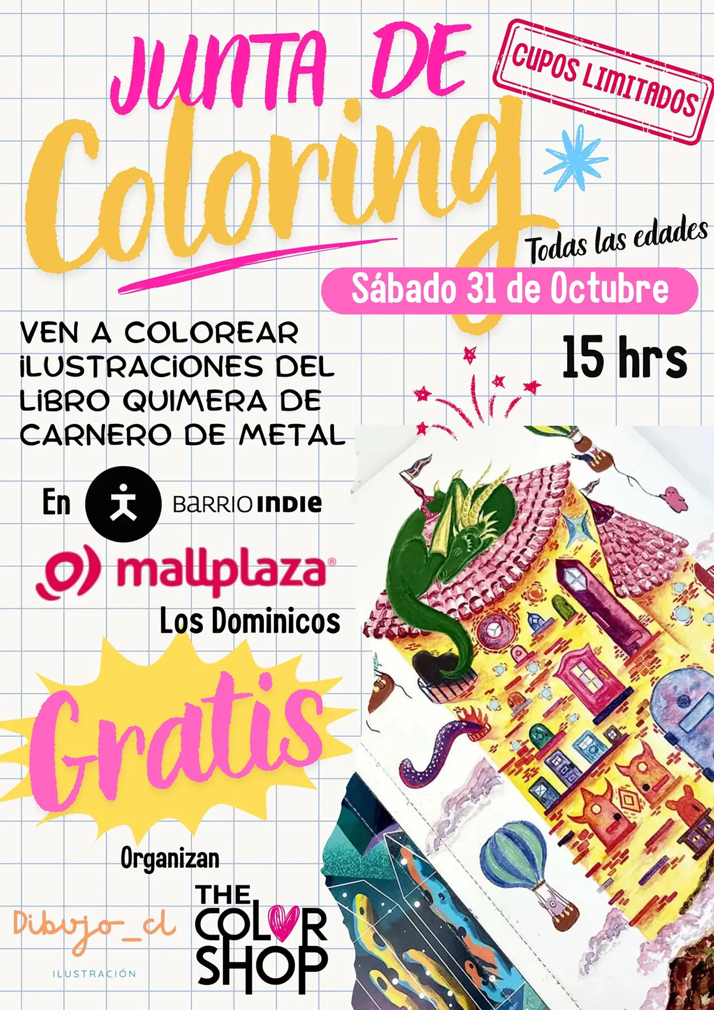 JUNTA COLORING (LIBRO QUIMERA DE CARNERO DE METAL) 1