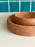 Red Cork Bowl Set