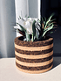 Vase Tradition IV Noir / Naturel