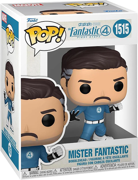 Funko Pop! Marvel: Los Cuatro Fantásticos: Primeros Pasos - Mister Fantastic #1515