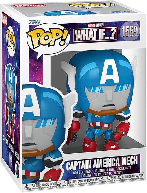 Funko Pop! Marvel: What If...? - Captain America Mech #1569