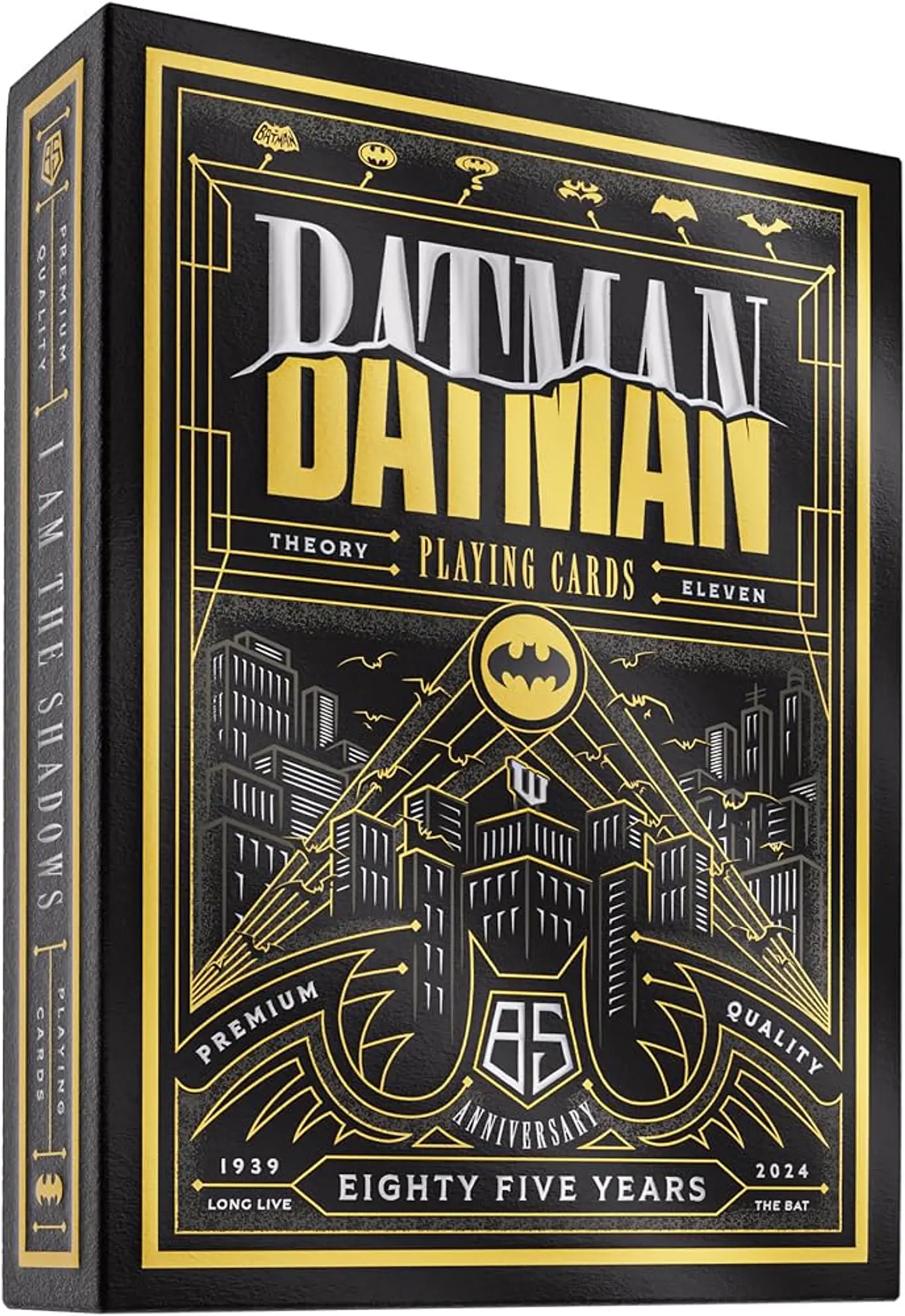theory11 Naipes Batman 85 Aniversario, premium, tamaño póker 1