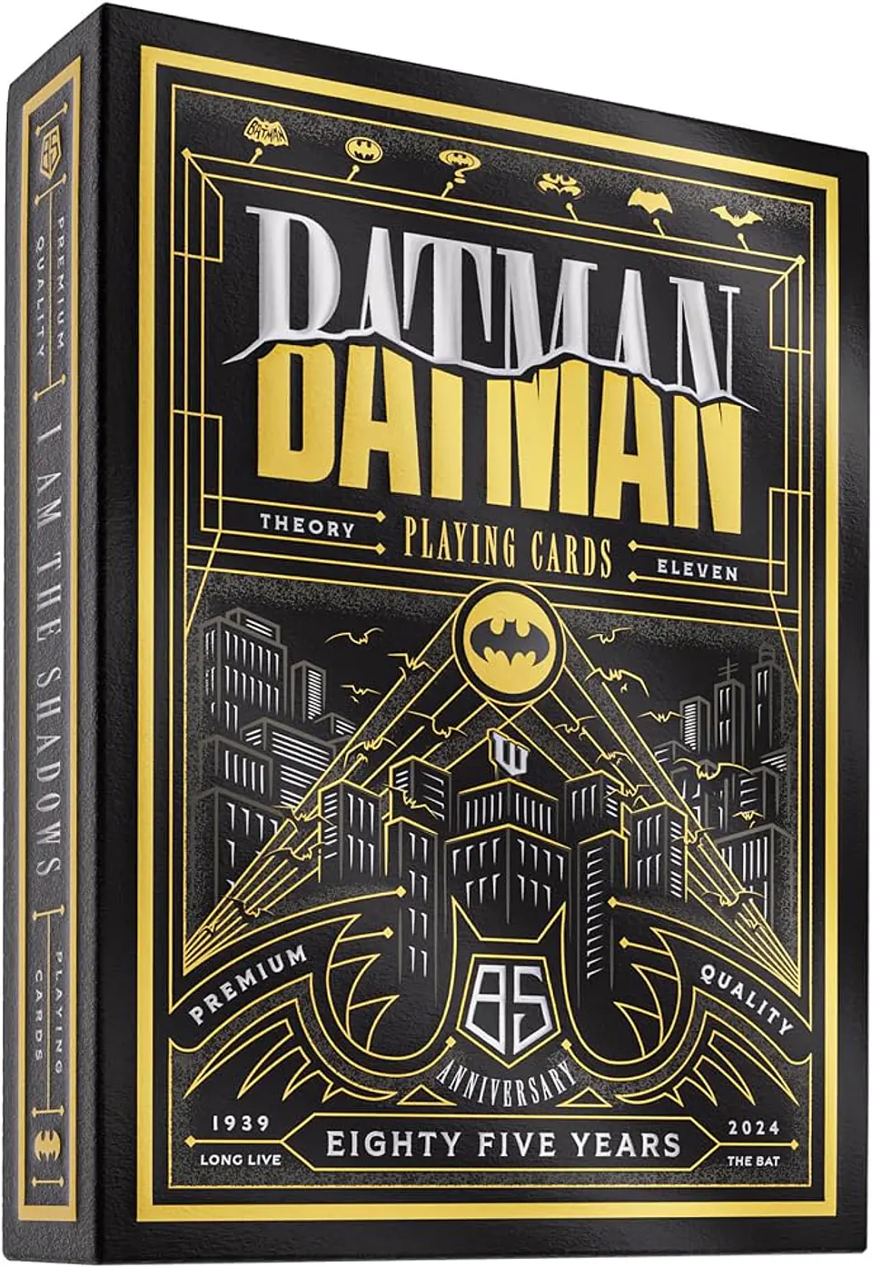 theory11 Naipes Batman 85 Aniversario, premium, tamaño póker 1