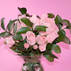Ramo de 24 rosas en florero