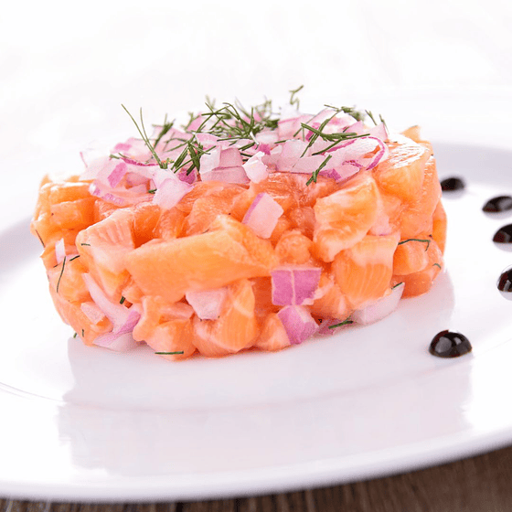 Tártaro de Salmón estilo japonés 2