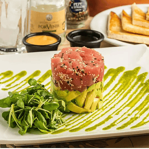 Crudo alemán de atún