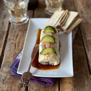 Rollito Mediterráneo y Queso Crema