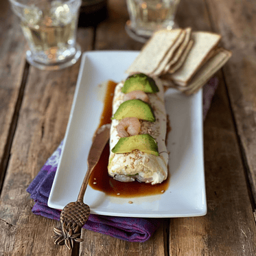 Rollito Mediterráneo y Queso Crema 1